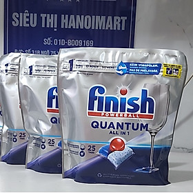 Túi 36 viên rửa chén Finish Quantum Max Dishwasher Tablets QT09445