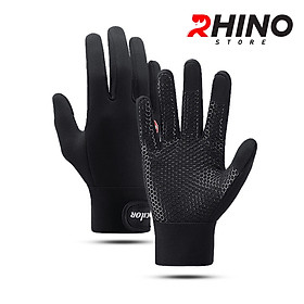 Găng tay giữ ấm mùa đông Rhino G105 Bao tay thể thao cảm ứng điện thoại , găng tay đi xe máy, xe đạp lót nỉ cho nam nữ - Hàng chính hãng