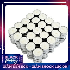 Nến Tealight Milaganics 125 Viên - Trắng