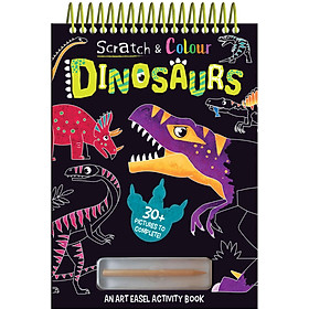 Scratch & Colour Dinosaurs