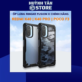 Ốp lưng redmi k40 k40 pro poco f3 f3 pro RINGKE chính hãng trong suốt chống sốc FUSION X chống ố vàng huỳnh tân store - Hàng nhập khẩu