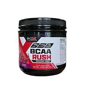 Thực Phẩm Tăng Sức Bền BCAA RUSH BioX Hộp 405g