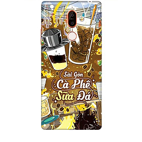 Ốp lưng dành cho điện thoại NOKIA 7 PLUS Hình Sài Gòn Cafe Sữa Đá - Hàng chính hãng
