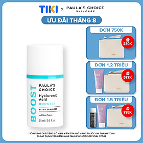 Tinh chất cấp nước làm căng bóng da Paula’s Choice Hyaluronic Acid Booster 7860