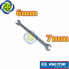 Cờ lê hai đầu miệng 6mm và 7mm Kingtony 19000607