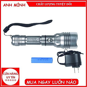 Mua Đèn pin cầm tay G8-569 hợp kim nhôm siêu sáng  siêu bền