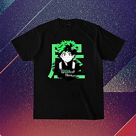 Áo Thun Tay Ngắn Cổ Tròn My Hero Academia anime manga Thời Trang Unisex nam nữ độc đẹp giá rẻ