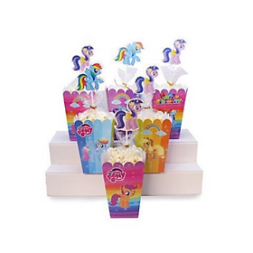 Hộp đựng bắp, bỏng ngô kỳ lânvPony popcorn box upkp51