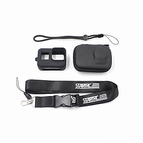 STARTRC GoPro Hero Camera 4 In 1 Accessory Set Storage Box Silicone Body Case Hand String Neck Lanyard for GoPro Hero 8