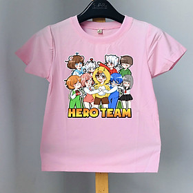 Áo thun cổ tròn HERO TEAM (CHO BÉ)