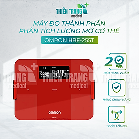 Máy đo thành phần, phân tích lượng mỡ cơ thể OMRON HBF-255TThiên Trang Medical