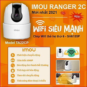 Hình ảnh Camera Imou Range 2C - New 2021 - Chip Hình Ảnh Thế Hệ Mới - Wifi Cực Mạnh Siêu Khỏe - Hàng Chính Hãng