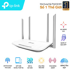 Hình ảnh Router Wi-Fi TP-LINK Băng tần kép, Tốc độ cao TP-LINK Archer C50 - Hàng chính hãng 