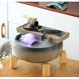 Mua Thác Nước Phong Thủy Thủy Trúc Vô Ưu Thác Phong Thủy Zen Thiền_ Hàng Chính Hãng
