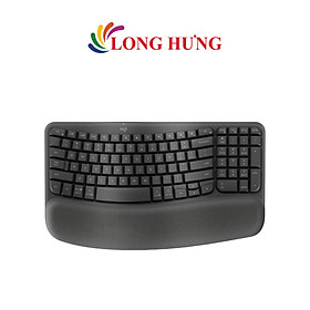 Mua Bàn phím không dây Logitech Wave Keys Ergonomic - Hàng chính hãng