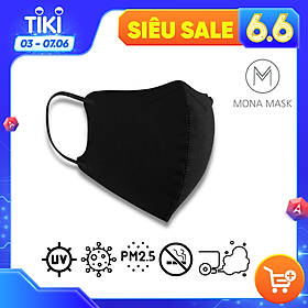 Combo 5 chiếc khẩu trang N95 ngăn đến 95% hạt bụi siêu mịn có kích thước từ 0,3 Mircromet #MONA MASK