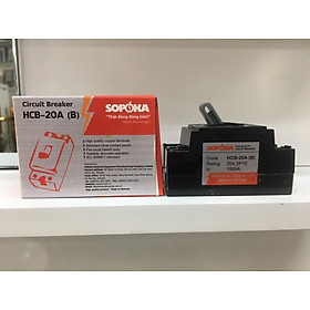 Mua CB Sopoka chống cháy cóc đen 20A(B) HCB-20A