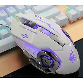 Mua Chuột máy tính  chuột chơi game Free Wolf V5 Led RGB  thiết kế hầm hố chất lượng cao giá rẻ