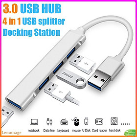 Hub Chia 4 Cổng USB 3.0 Siêu Mỏng Đa Năng Tiện Dụng
