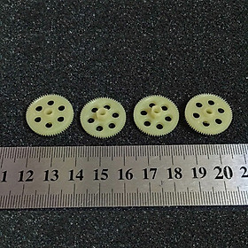 Bộ 4 bánh răng nhựa S.J.R.C Z5 dùng để thay thế hoặc chế tạo