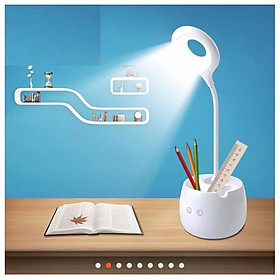 Đèn led để bàn siêu sáng kèm lọ cắm bút