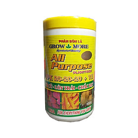 Mua Phân bón NPK Grow more 20-20-20 (500g/hũ) dành cho mọi giai đoạn | Chuyên dùng hoa lan  hoa hồng  cây ăn trái