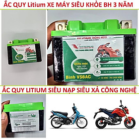 ẮC QUY XE MÁY - Pin Lithium PI-TECH 6AH/7Ah/8Ah/13Ah độ bền trên 5 năm dành cho anh em độ xe