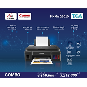 Mua Máy In Phun màu Canon G2010 kèm hợp đồng dịch vụ bảo hành trọn gói TGA- Hàng Chính Hãng