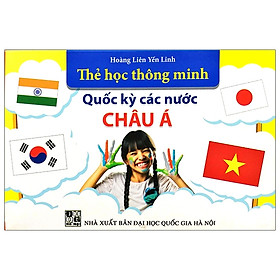 Thẻ Học Thông Minh - Quốc Kỳ Các Nước Châu Á
