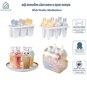 Mua Bộ Khuôn Làm Kem 6 Que Nhựa Cao Cấp Không Độc Hại - An Toàn  Tiện Lợi Cho Mọi Gia Đình - HÀNG CHÍNH HÃNG MINIIN