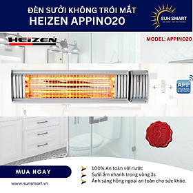 Mua Đèn sưởi nhà tắm Heizen APPINO20 Hàng chính hãng