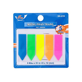 Bộ 2 Phân Trang Mũi Tên 5 Màu TTH SN010