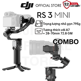 Mua Gimbal máy ảnh DJI RS 3 Mini gọn nhẹ tải trọng 2kg (DJI RS 3 Mini) - Hàng chính hãng