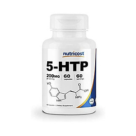 Nutricost 5-HTP 200mg, 120 Veggie Capsules (5-Hydroxytryptophan) - Gluten Free & Non-GMO