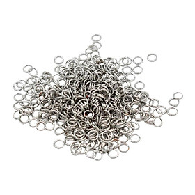 Wholesale 500Pcs Open Jump Rings Metal Connectors DIY Jewelry Making  4mm