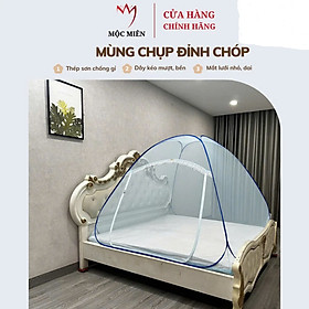 Màn chụp tự bung đỉnh tù cao cấp Mộc Miên loại 1,6m x2m -1 cửa 