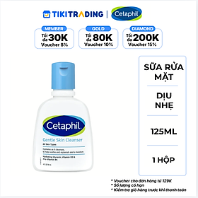 Sữa Rửa Mặt Dịu Nhẹ Cetaphil 125ML - 101158560