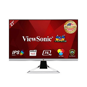 Màn hình Viewsonic VX2781-MH (27inch/FHD/IPS/75Hz/1ms/250nits/HDMI+VGA/Loa/FreeSync) - Hàng Chính hãng