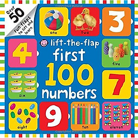 Ảnh bìa First 100 Numbers Lift-The-Flap: Over 50 Fun Flaps to Lift and Learn