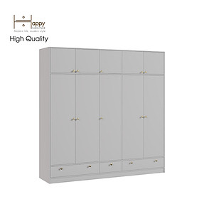 Mua  Happy Home Furniture  ELEGANT  Tủ quần áo 2m2x2m2   220cm x 54cm x 220cm ( DxRxC)  TCM_046