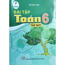 Hình ảnh sách Bài tập Toán lớp 6 Tập 1 (Bộ Cánh Diều)