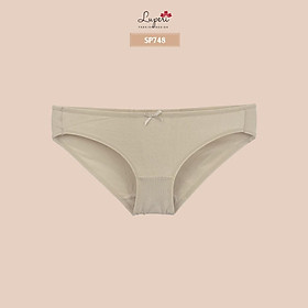 Quần Lót Nữ Cotton Nhập Khẩu Cạp Vừa LUPERI LU3QL748 Dáng Bikini Mềm Mịn, Co Giãn Không Lằn Mông Kháng Khuẩn Khử Mùi Tốt