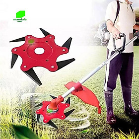 Mua Đĩa cắt cỏ 6 dao siêu tốc  an toàn dùng cho máy cắt cỏ 2 thì 260  330  4 thì gx25  gx35