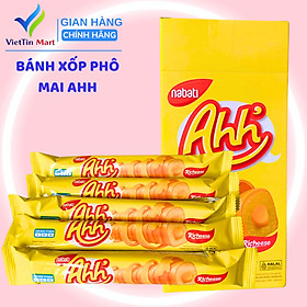 Bánh xốp phô mai Richeese Ahh hộp (10 cây x 9g)- Viettin Mart