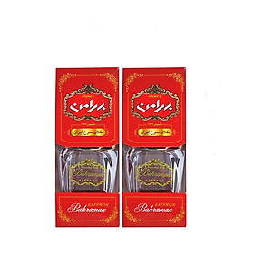 Nhụy Hoa Nghệ Tây Saffron Bahraman Combo 2 hộp mỗi hộp 1gram