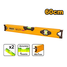 THƯỚC THỦY NHÔM 60CM HSL58060 INGCO - HÀNG CHÍNH HÃNG