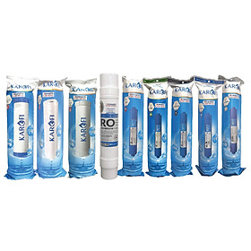 Mua Combo 9 lõi lọc nước Karofi chính hãng dùng cho máy lọc nước Karofi O-s129/A - Hàng Chính Hãng