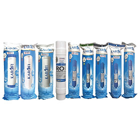 Mua Combo 9 lõi lọc nước Karofi chính hãng dùng cho máy lọc nước Karofi O-s129/A - Hàng Chính Hãng
