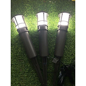 Mua Đèn LED sân vườn  Đèn Nấm Cắm Cỏ 3W  Vỏ mầu đen  AS: vàng