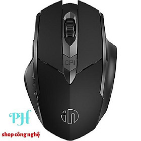 Mua Chuột Không Dây Pin Sạc inphic PM6 – Wireless 2.4G Cao Cấp Bấm Siêu Êm Không Cần Thay Pin
